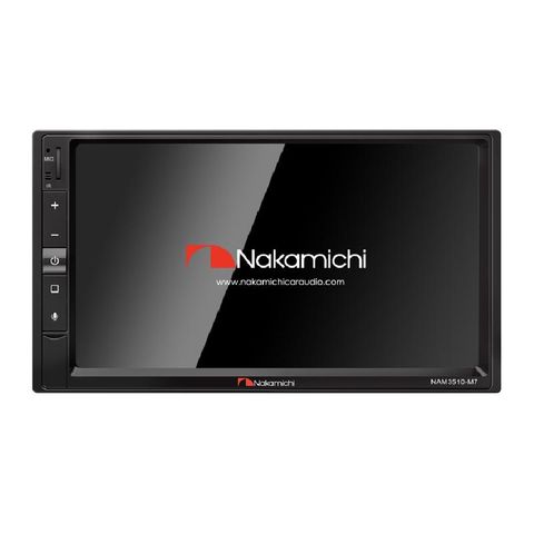 NAKAMICHI HEAD UNIT NAM3510 CARPLAY/ANDROID AUTO DOUBLE DIN