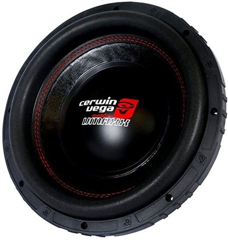 CERWIN VEGA 12" VMAXX SERIES 4 OHM OR 1 OHM LOAD DUAL 2 OHM SUBWOOFER 1000W RMS