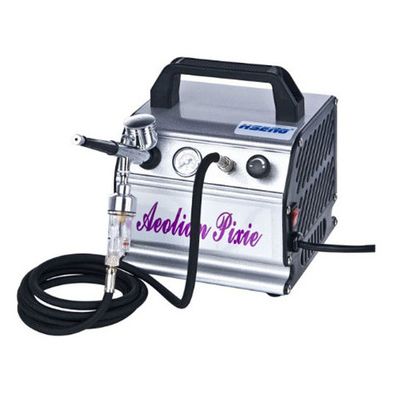 FORMULA GRAVITY AIRBRUSH KIT WITH 1/6HP COMPRESSOR