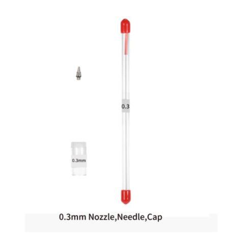 FORMULA AIRBRUSH NEEDLE & NOZZLE SET 0.3MM