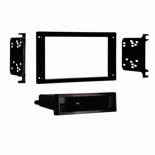 FITTING KIT FORD MUSTANG 1987 - 1993 DIN & DOUBLE DIN KIT (BLACK)