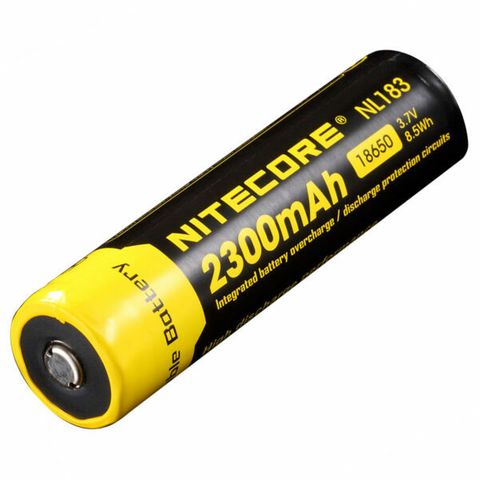 NITECORE LI-ION RECHARGEABLE BATTERY 18650 (3.7v / 2300mAh)