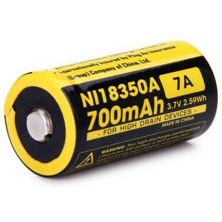 NITECORE RECHARGEABLE BATTERY BUTTON TOP