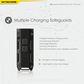 NITECORE 700 LUMEN RECHARGEABLE KEYCHAIN FLASHLIGHT BLACK