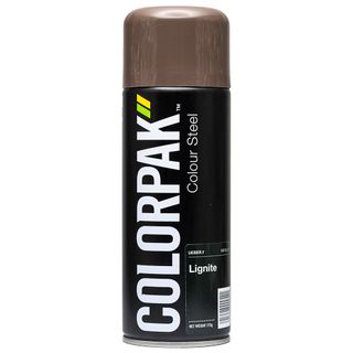 COLORPAK COLOURSTEEL AEROSOL SPRAYPAINT LIGNITE