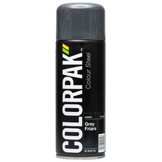 COLORPAK COLOURSTEEL AEROSOL SPRAYPAINT GREYFRIARS