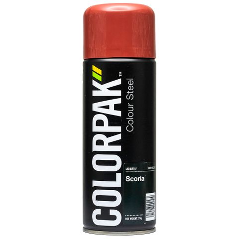 COLORPAK COLOURSTEEL AEROSOL SPRAYPAINT SCORIA