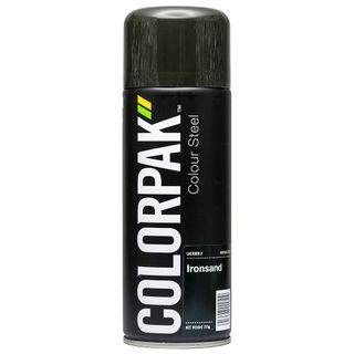 COLORPAK COLOURSTEEL AEROSOL SPRAYPAINT IRONSAND