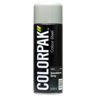 COLORPAK COLOURSTEEL AEROSOL SPRAYPAINT SANDSTONE GREY