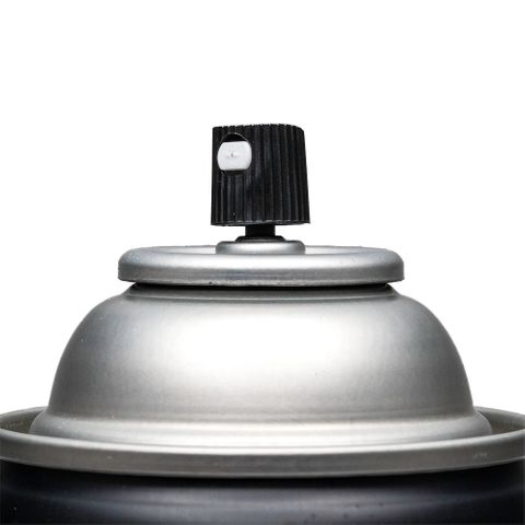 COLORPAK FANSPRAY NOZZLE FOR AEROSOL CAN BLACK