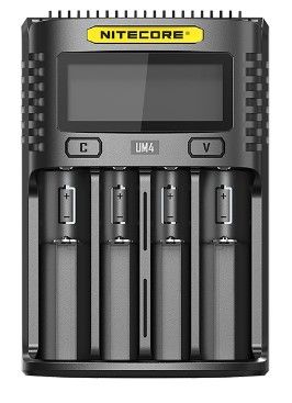 NITECORE INTELLIGENT BATTERY CHARGER USB FOUR SLOT CHARGER