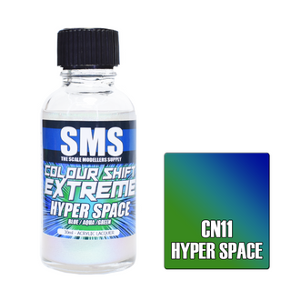 AIRBRUSH PAINT 30ML COLOUR SHIFT EXTREME HYPER SPACE ACRYLIC LACQUER SCALE MODELLERS SUPPLY