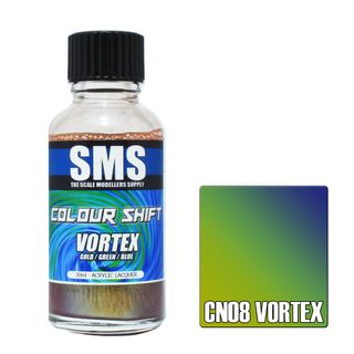 AIR BRUSH PAINT 30ML COLOUR SHIFT VORTEX  ACRYLIC LACQUER SCALE MODELLERS SUPPLY