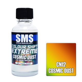 AIRBRUSH PAINT 30ML COLOUR SHIFT EXTREME COSMIC DUST ACRYLIC LACQUER SCALE MODELLERS SUPPLY