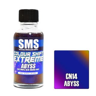 AIR BRUSH PAINT 30ML COLOUR SHIFT EXTREME ABYSS  ACRYLIC LACQUER SCALE MODELLERS SUPPLY