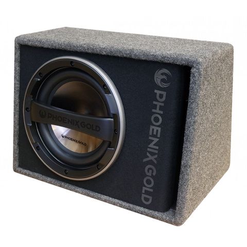 PHOENIX GOLD 10" ACTIVE SUBWOOFER ENCLOSURE 800W MAX