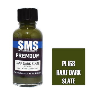 AIR BRUSH PAINT 30ML PREMIUM RAAF DARK SLATE  ACRYLIC LACQUER SCALE MODELLERS SUPPLY