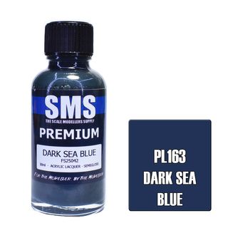 AIR BRUSH PAINT 30ML PREMIUM DARK SEA BLUE  ACRYLIC LACQUER SCALE MODELLERS SUPPLY