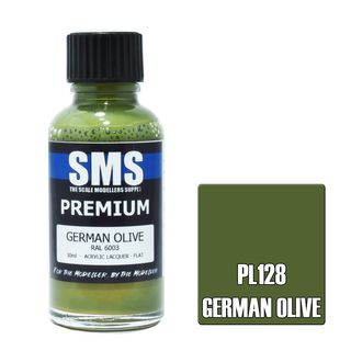 AIR BRUSH PAINT 30ML PREMIUM GERMAN OLIVE  ACRYLIC LACQUER SCALE MODELLERS SUPPLY