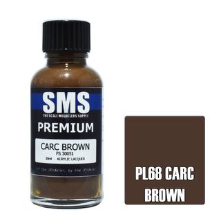 AIR BRUSH PAINT 30ML PREMIUM CARC BROWN  ACRYLIC LACQUER SCALE MODELLERS SUPPLY