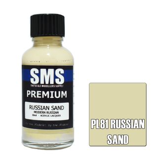 AIR BRUSH PAINT 30ML PREMIUM RUSSIAN SAND  ACRYLIC LACQUER SCALE MODELLERS SUPPLY