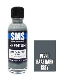 AIR BRUSH PAINT 30ML PREMIUM RAAF DARK GREY ACRYLIC LACQUER SCALE MODELLERS SUPPLY