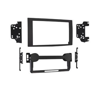 FITTING KIT CHRYSLER / JEEP / DODGE 2004 - 2010 DOUBLE DIN (CONVERSION KIT) (BLACK)