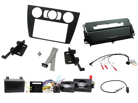 FITTING KIT BMW 3 SERIES (E90, 91, 92, 93) 2005 - 2012 (NON AMP) (MANUAL AIR CON) (WITHOUT OEM NAVI)