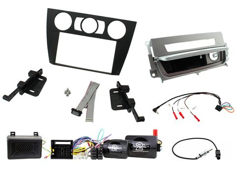 FITTING KIT BMW 3 SERIES (E90, 91, 92, 93) 2005 - 2012 (NON AMP) (MANUAL AIR CON) (WITHOUT OEM NAVI)
