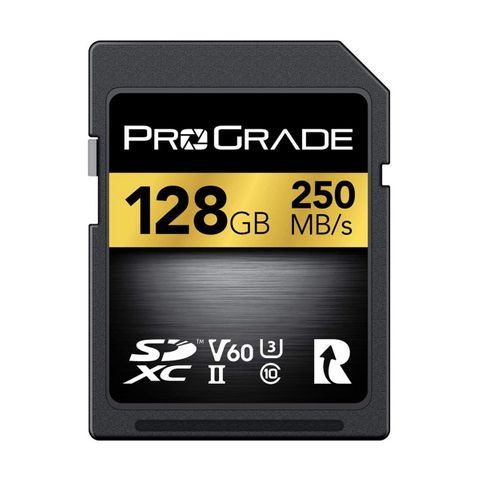 SDXC GOLD UHS-II R250MB/S W120MB/S V60