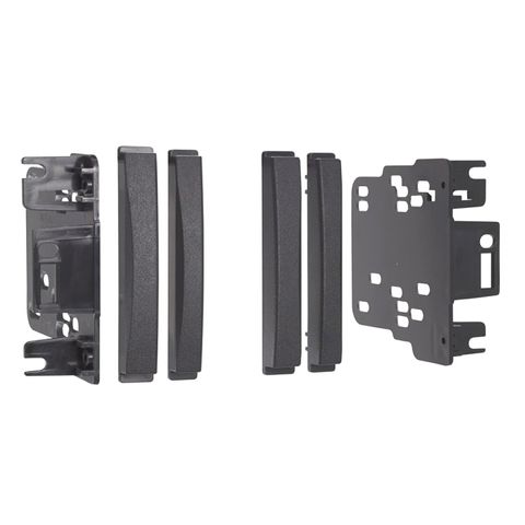 FITTING KIT CHRYSLER / JEEP / DODGE 2007 ON DOUBLE DIN (SIDE TRIMS) (BLACK)