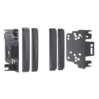 FITTING KIT CHRYSLER / JEEP / DODGE 2007 ON DOUBLE DIN (SIDE TRIMS) (BLACK)