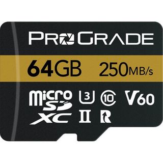 PROGRADE DIGITAL MICRO SDXC GOLD UHS-II 64GB R250MB/S W130MB/S V60