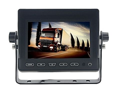 MONGOOSE 5" REAR VIEW MONITOR - 3 CAMERA INPUT