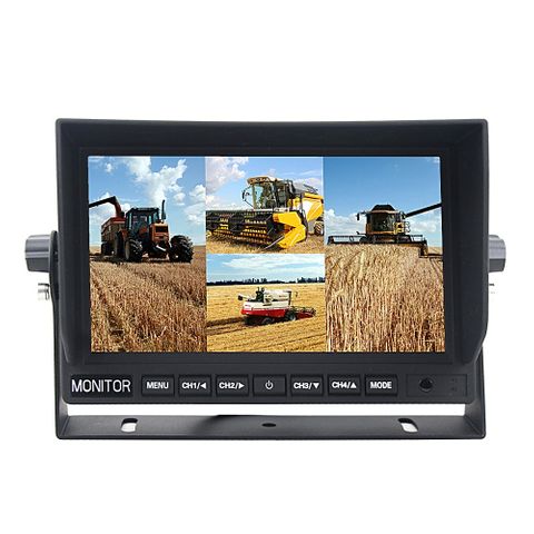 MONGOOSE 7" REAR VIEW QUAD MONITOR
