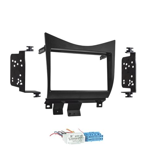 FITTING KIT HONDA ACCORD 2003 - 2007 DOUBLE DIN (LOWER DASH KIT) (BLACK)