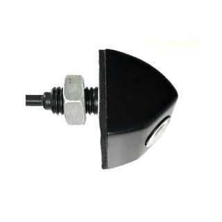 MONGOOSE 160DEG , RCA , VERTICAL MOUNT FLUSH , G/L , MTEAL , THREAD (BLACK)