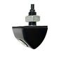 MONGOOSE 160DEG , RCA , HORIZONTAL MOUNT FLUSH , G/L , METAL THREAD (BLACK)