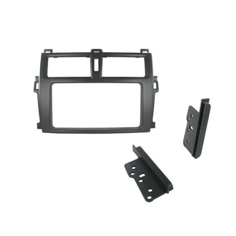 FITTING KIT TOYOTA COROLLA VERSO-S 2011 - 2015 DOUBLE DIN (WITH TOYOTA SIDES) (BLACK)