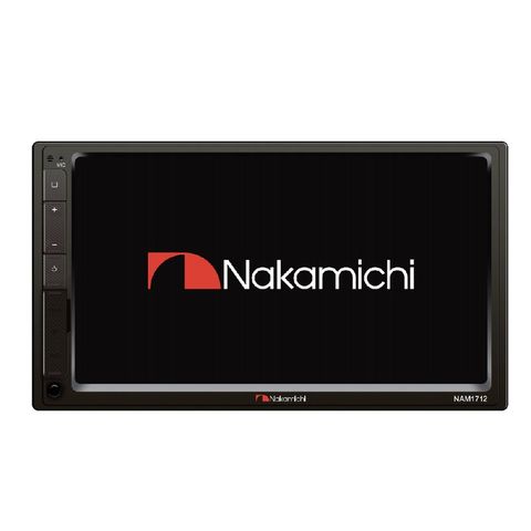 NAKAMICHI HEAD UNIT NAM1712 DOUBLE DIN ANDROID AND APPLE MIRROR LINK