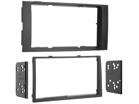 FITTING KIT VW TOUAREG 2003 - 2010 DOUBLE DIN (BLACK)