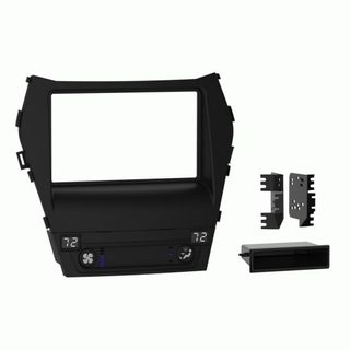 FITTING KIT HYUNDAI SANTA FE 2017 - 2018 DIN & DOUBLE DIN (BLACK) (WITHOUT NAV)