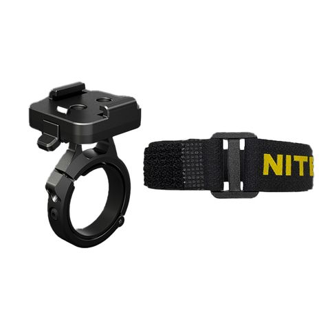 NITECORE BIKE MOUNT AND HELMET STRAP FOR HU60