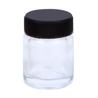 FORMULA AIRBRUSH SPARE SUCTION BOTTLE WITH LID GLASS 22ML