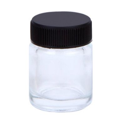 FORMULA AIRBRUSH SPARE SUCTION BOTTLE WITH LID GLASS 22ML