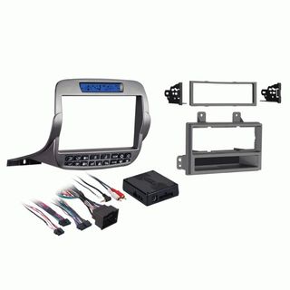 FITTING KIT CHEVROLET CAMARO 2010 - 2015 DIN & DOUBLE DIN (SILVER)