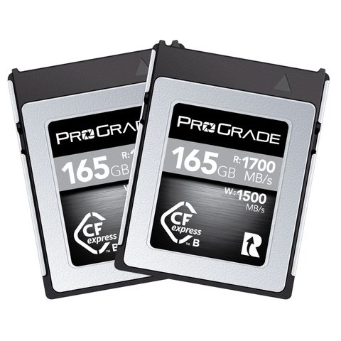 PROGRADE DIGITAL CFEXPRESS TYPE B COBALT 165GB R1700MB/S W1500MB/S 2PK