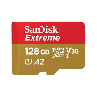 SANDISK EXTREME MICRO SDXC 128GB UP TO 160MB/S CLASS 10 A2 V30