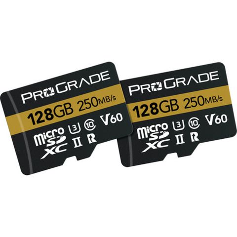 MICRO SDXC GOLD UHS-II R250MB/S W130MB/S 2PK