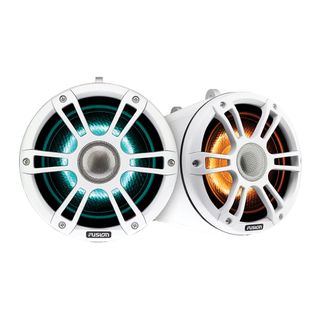 FUSION 6.5" TOWER SPEAKER WHITE WITH CRGBW LIGHTING SG-FLT652SPW